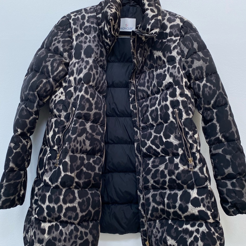 Women’s Leopard Print Moncler Jacket
